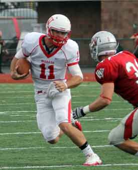 Walsh ran the Wabash offense in the second half.